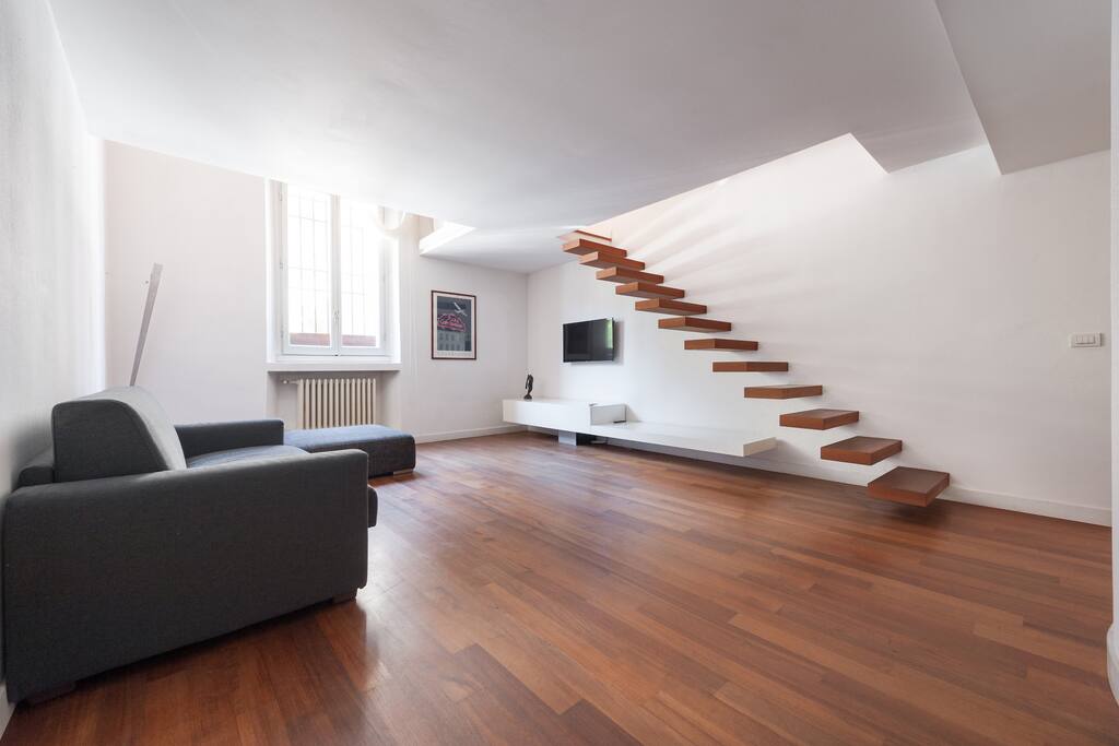 Living Room with Sofa Bed