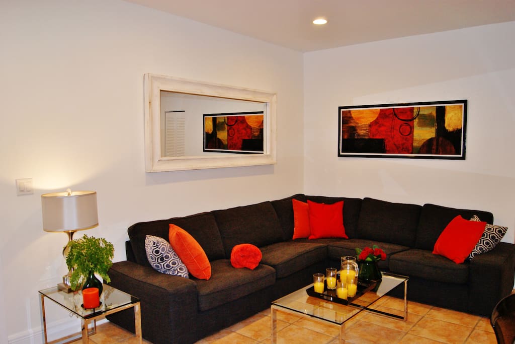 Quiet, beautiful, cozy, with many amenities. You will love it.