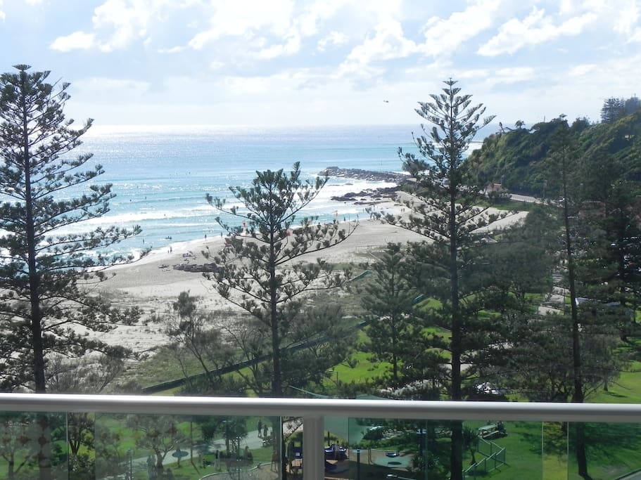 Enjoy the view over Kirra . . . or