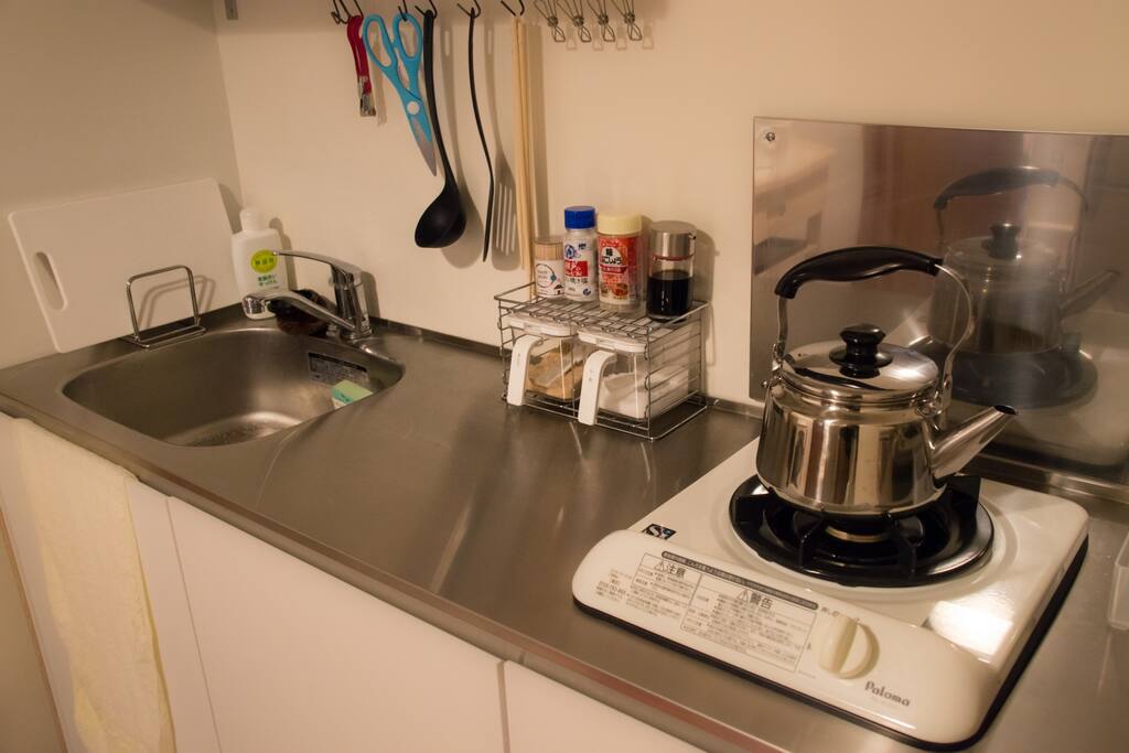 ご自由に利用できるキッチンです。
