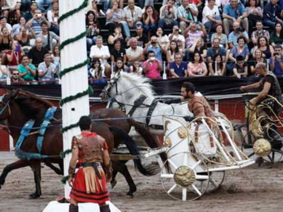 Fiesta de Carthagineses y Romanos del 15 al 24 de Septiembre.