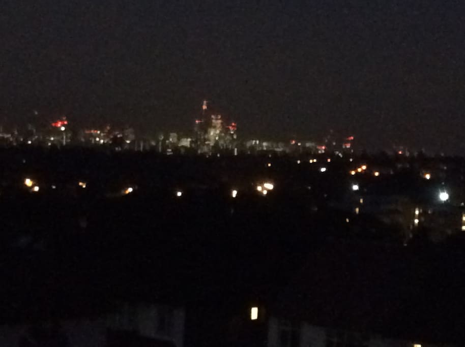 Night View of London from the loft