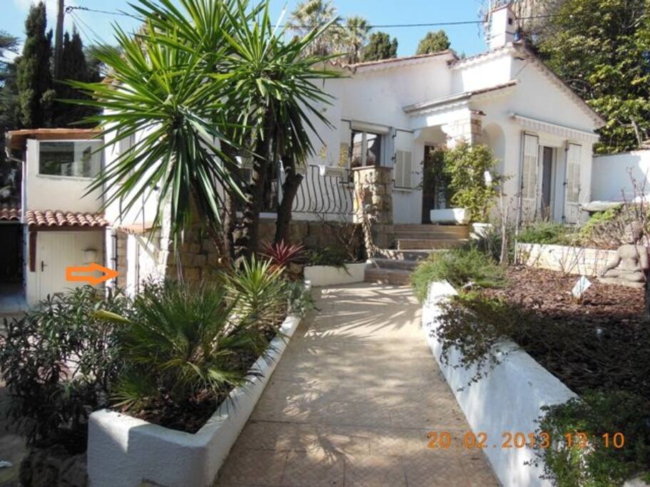 Villa vue générale du logement du haut