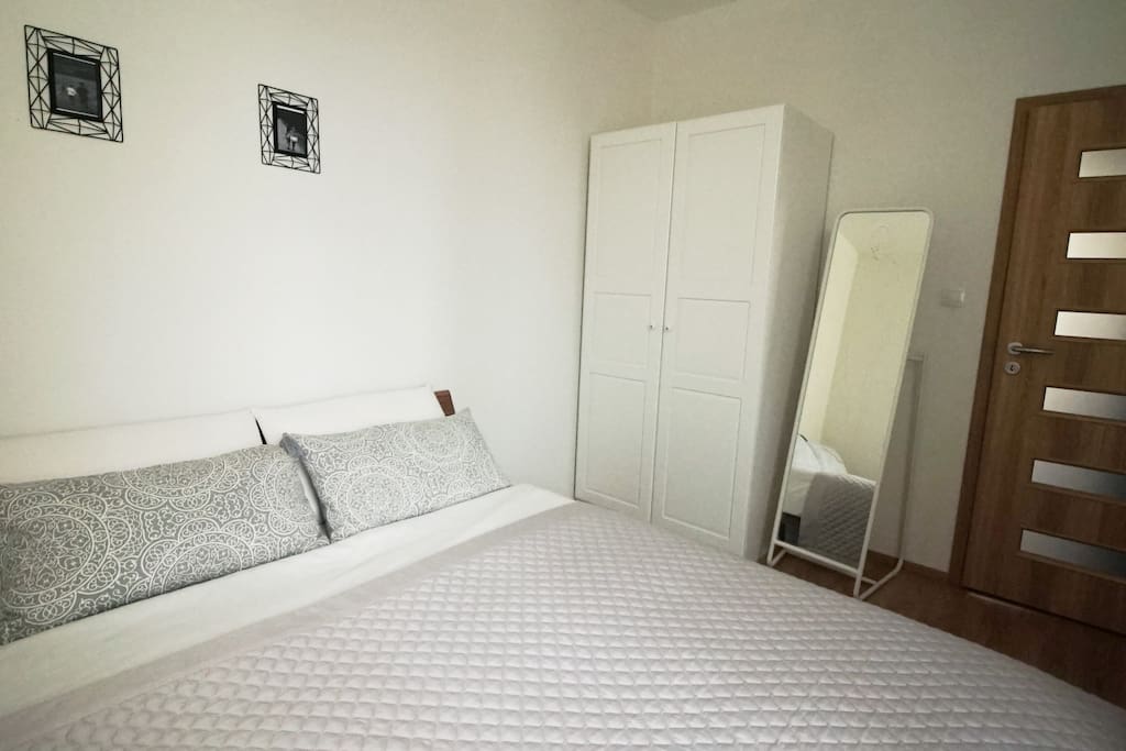Comfortable bed for two