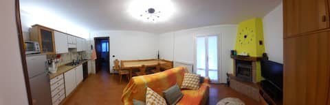 Two-room apartment with garden within walking distance of the center