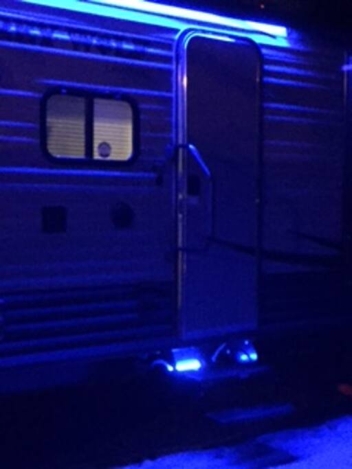 Camper At Night