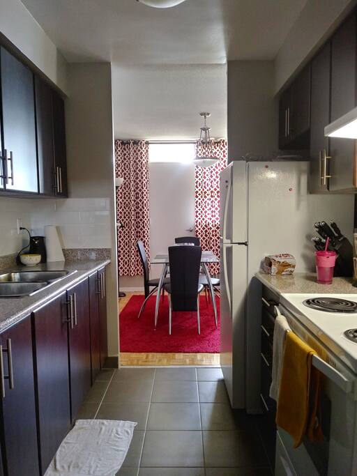Kitchen (view of Dining Room)