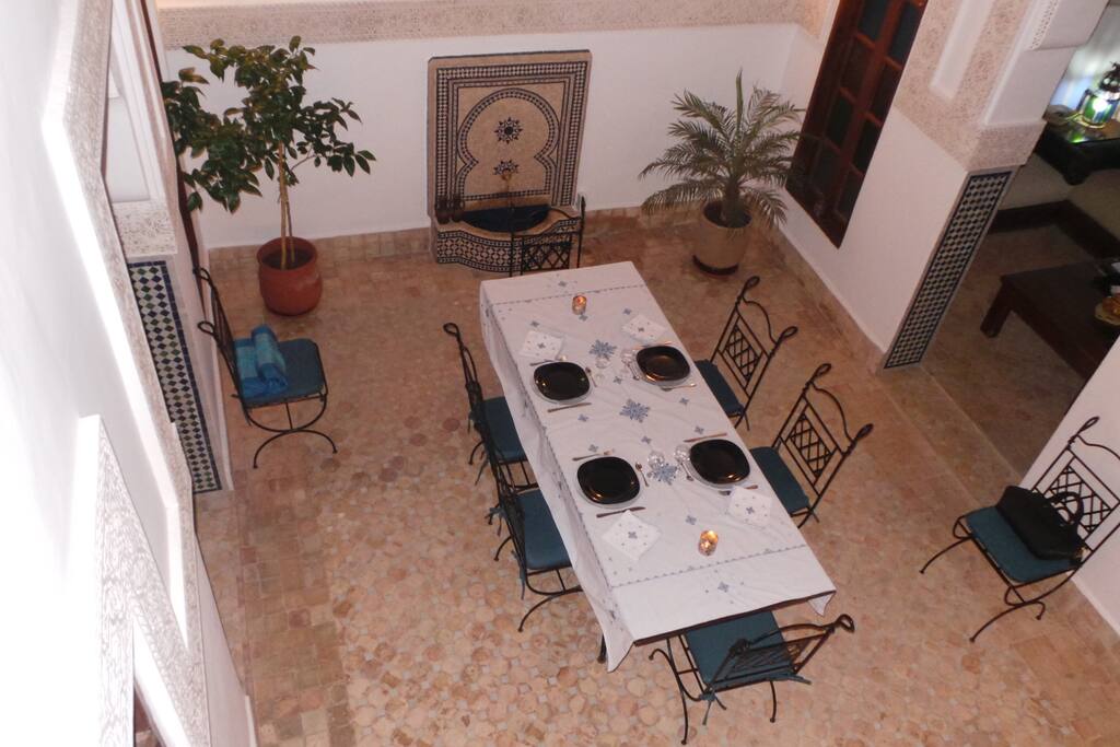 Vue du patio