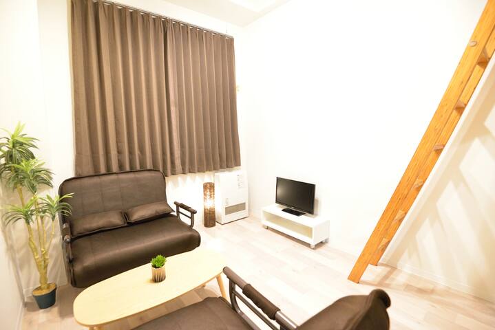 【清掃費なし】チェックアウト12時まで★空港直行バス停徒歩３分★地下鉄徒歩３分