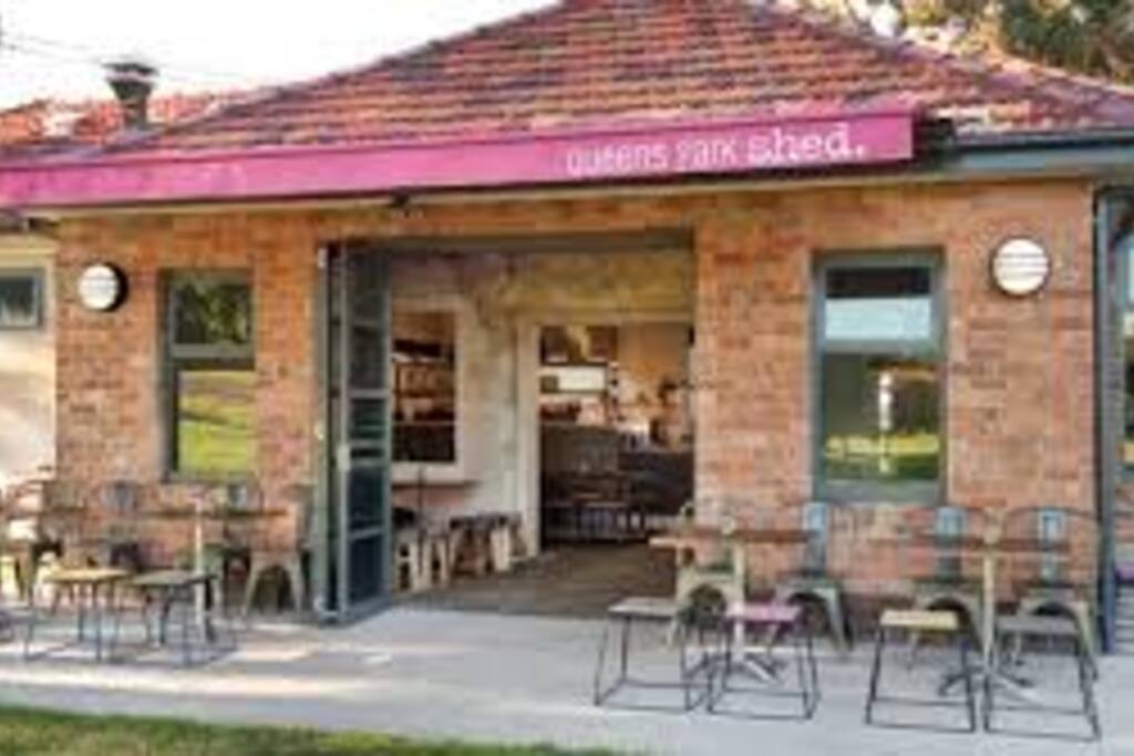 Local cafe 3 mins walk