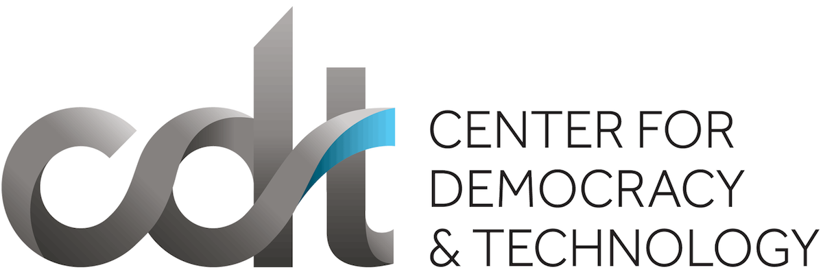 CDT (Center for Democracy and Technology