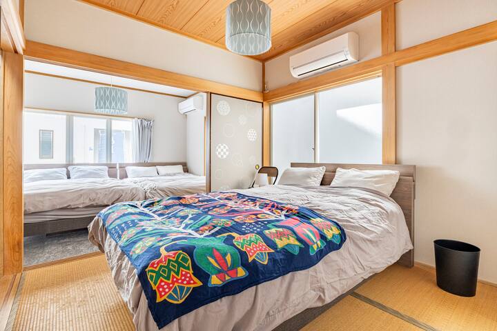 大家族の光あふれる家/115㎡/4ベッドルーム/シモンズダブルベッド7台！ gallery image 3