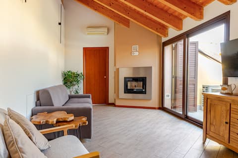 [Cotton Flower] Penthouse 15 minutes from Malpensa MXP