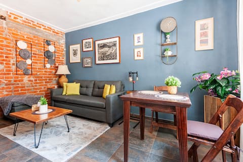 Top Airbnb: Beautiful and cozy mini apartment/near Reforma in Tabacalera
