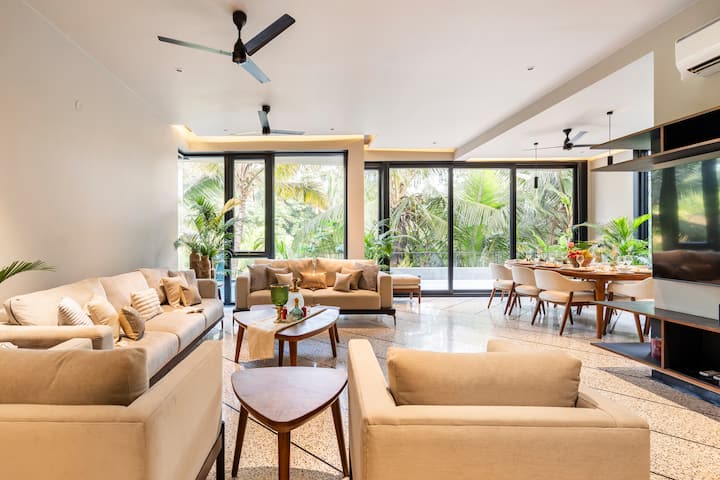 Gather your friends and family for conversation and laughter in our luxurious living room.