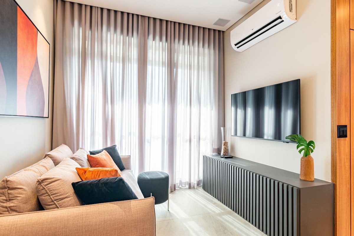 Top Airbnb: Beautiful apartment in the best point of Savassi em Belo Horizonte