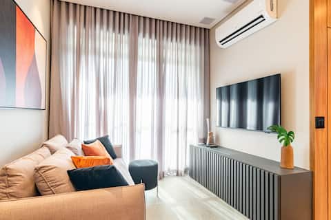 Top Airbnb: Beautiful apartment in the best point of Savassi em Savassi