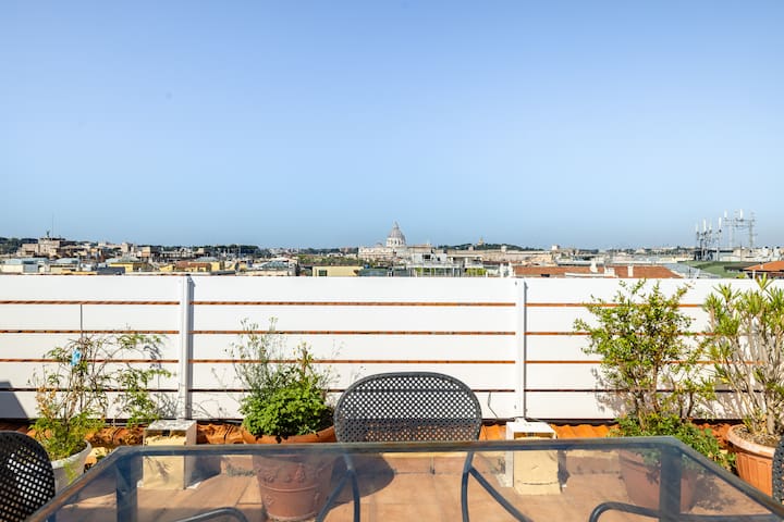 Skyline Penthouse with Private Rooftop