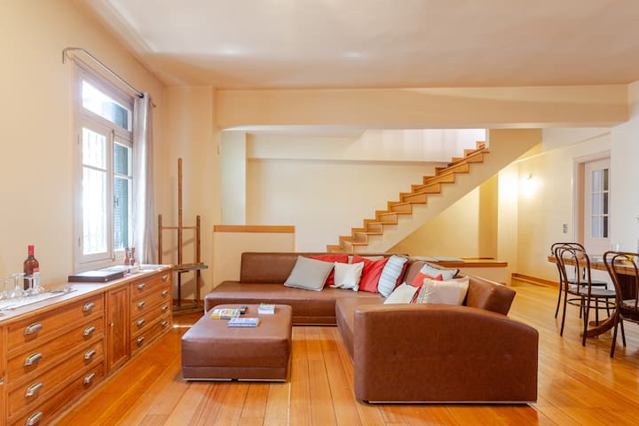 House on the Acropolis rock