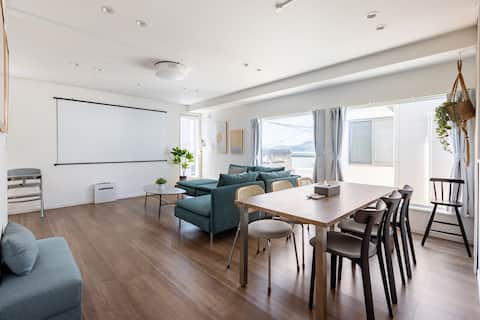 New 3-Story Itoshima: 2-Min Walk to Oyster Hut