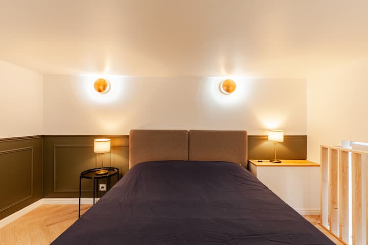 ห้องพักพร้อมเตียง 160x200