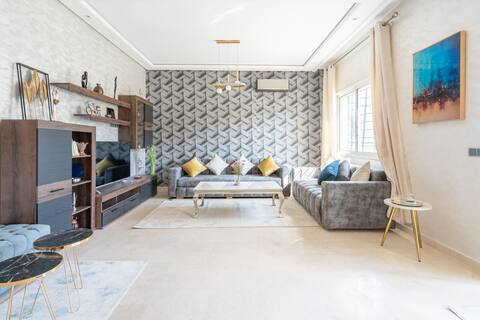 Modern and spacious apt 80 m² - heart of Casablanca