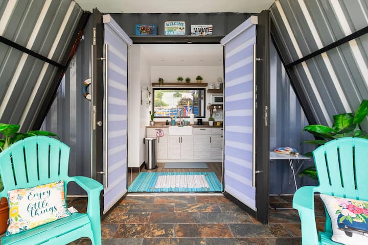 Container Rentalin Puerto Rico Container Chalet with Private Pool and Open View - Shipping containers ...