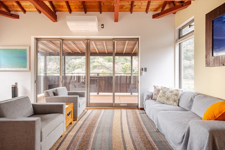 Villa Bellevue. Luxury Escape At Ocean & Forest. - 下田市