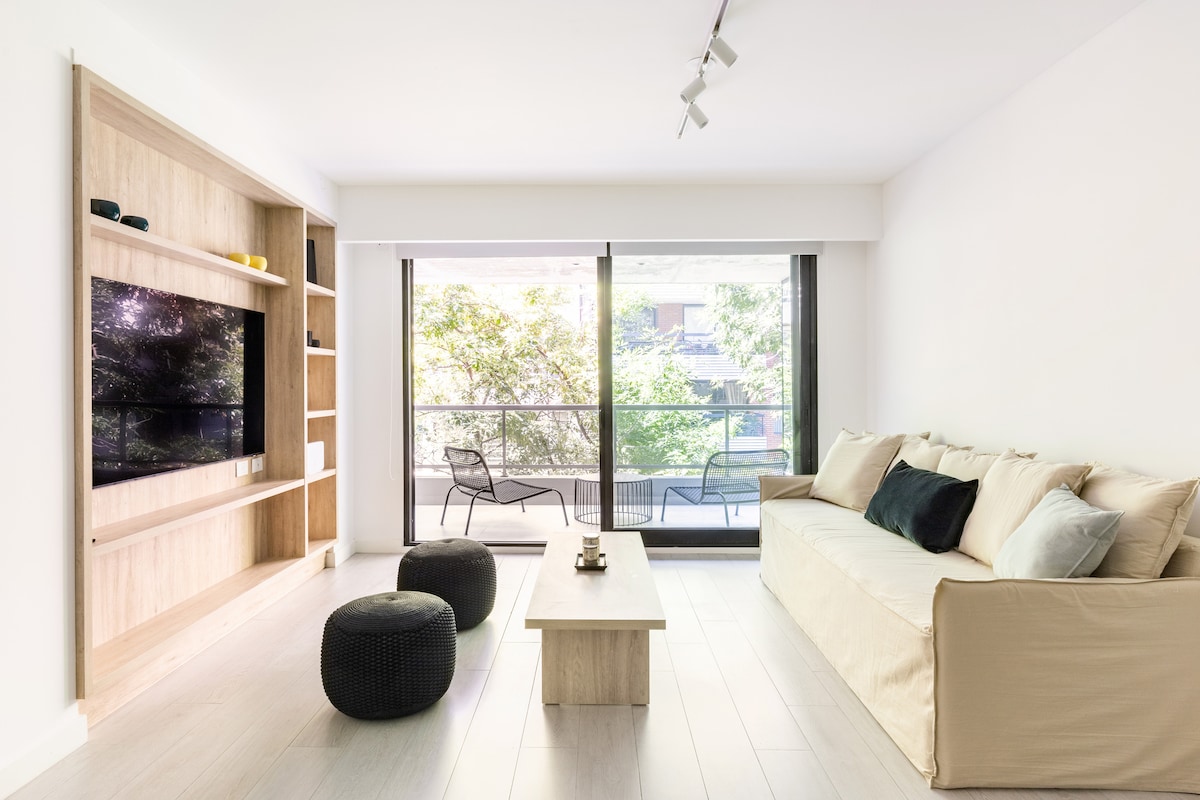 Departamento de 2 dormitorios con piscina y gimnasio en Palermo