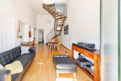 Top performing Airbnb: Townhouse with garden in city in Leipzig