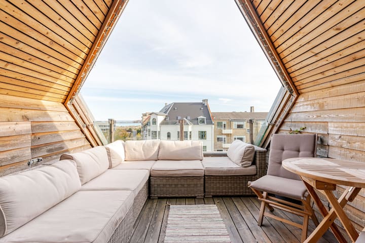 Duplex i Hellerup med vandudsigt gallery image 2