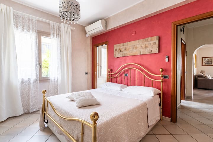 Bedroom with private bathroom