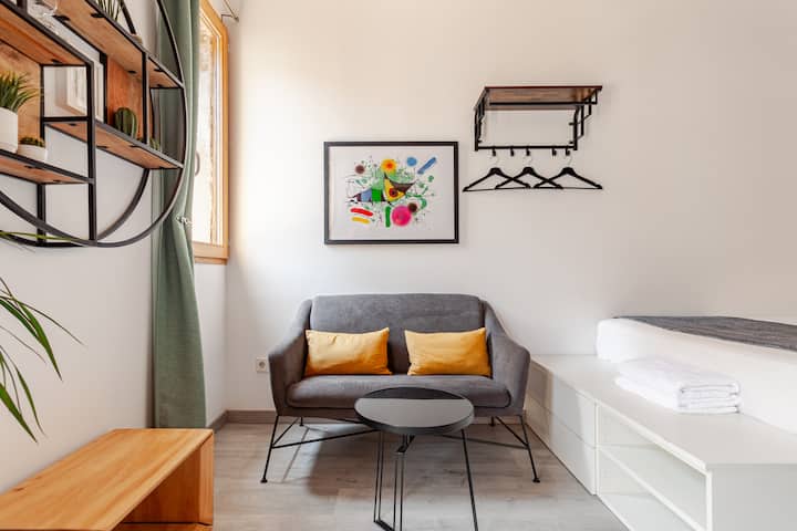 New 2bedroom Poblesec Foodie & Fcb Olimpic Stadium