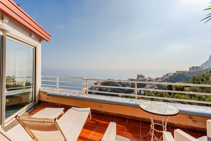 Casa Fefe, A Positano Avec Une Superbe Vue - Positano
