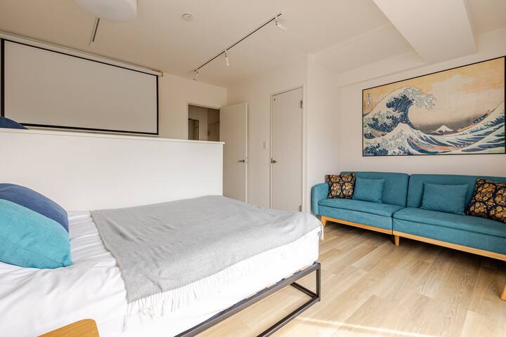 圧巻眺望バルコニー/ペントハウス・メゾネット/専用ジム付/88㎡/8名/メトロ駅徒歩5分/新宿10分 gallery image 4