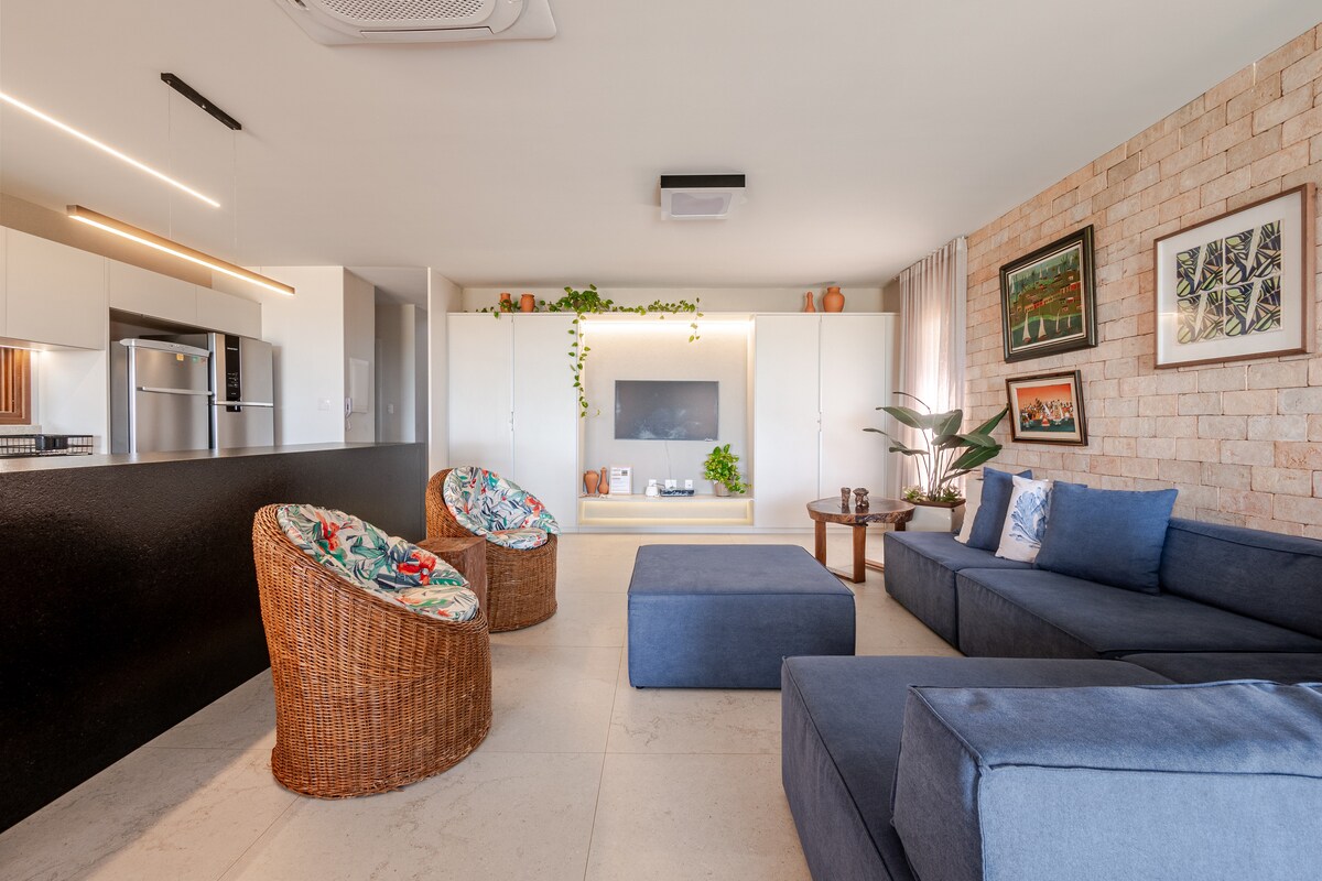 Airbnb em destaque: High Standard Sea View with Private Pool em Camaçari