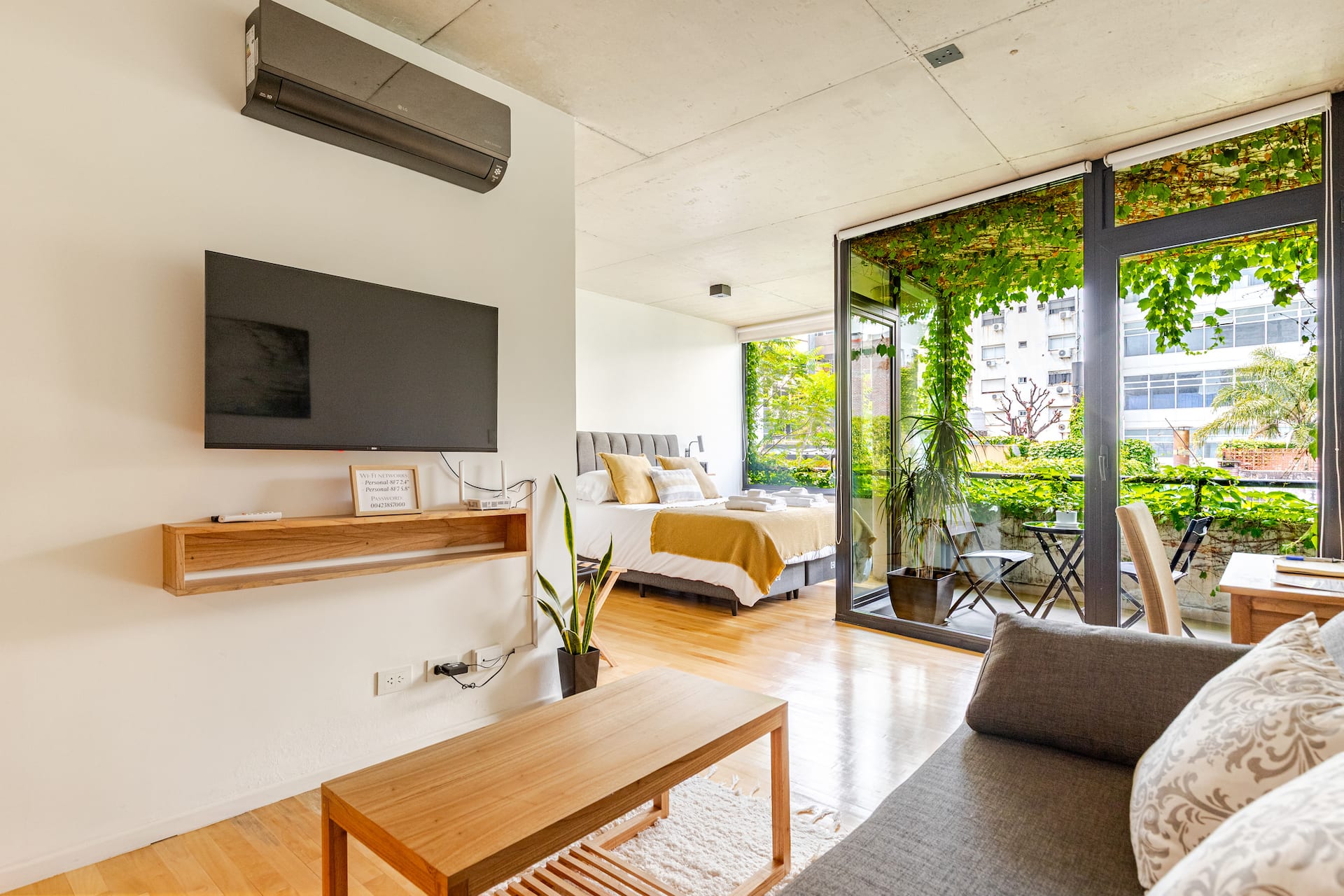 Apartamento mobiliado para 2 pessoas em Palermo