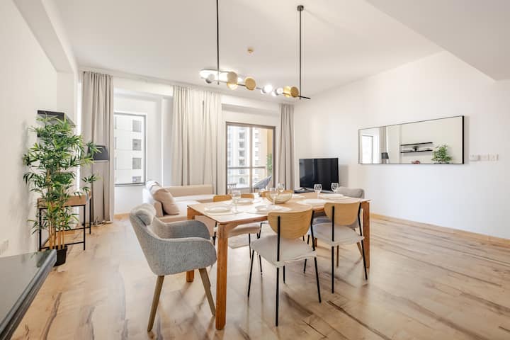 Jbr Bahar 1/ Beachside/3 Beds - ドバイ