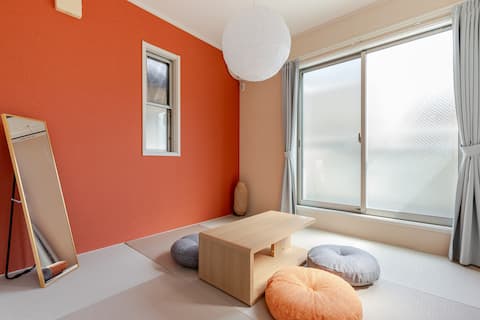 3-minute  Ojima Station / 3-story for 9 guests