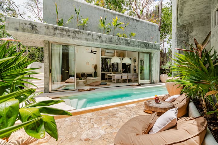 Michelin Key Winner|pvt. Pool|villa 4 Br|breakfast - Tulum