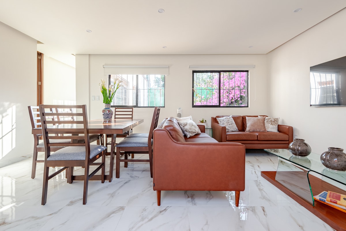 Propiedad de Airbnb exitosa: Buganvilla apartment, in the center of Coyoacán en Coyoacán