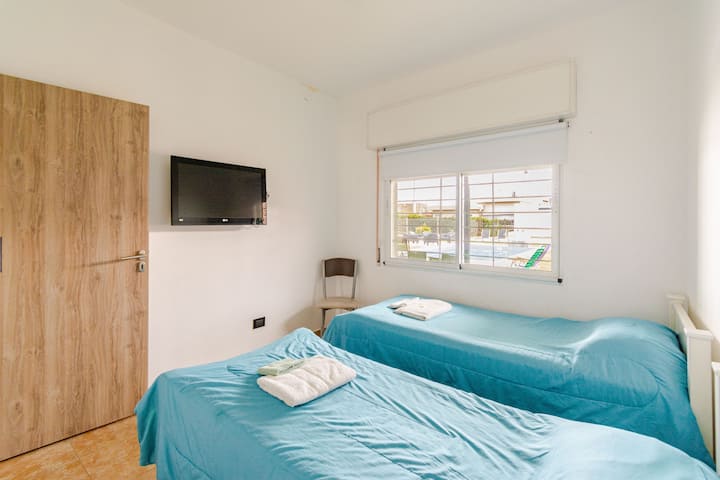 Spálňa s oddelenými posteľami