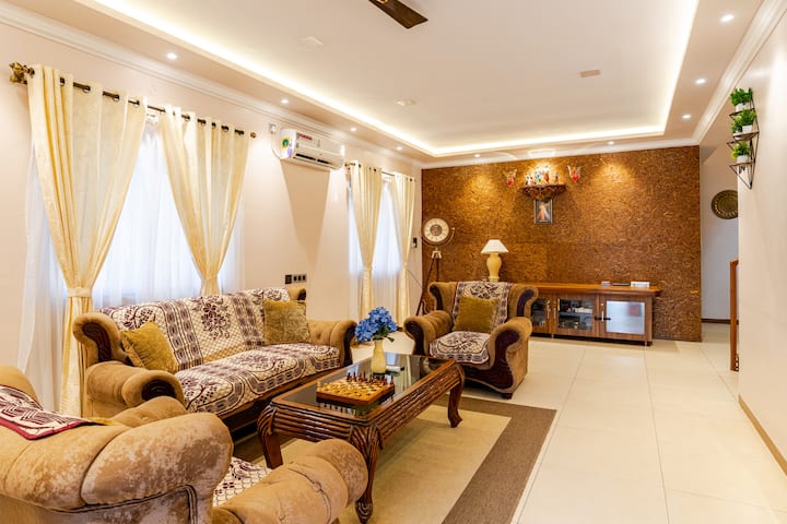 3bhk Luxury Ptv Island Villa |Wifi | Theatre | Bbq - Goa