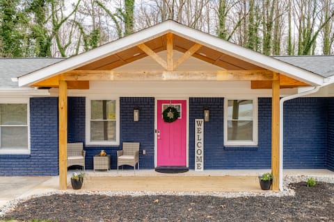 BlueberryCreek Escape | Lux 5BR Retreat | Near ATL