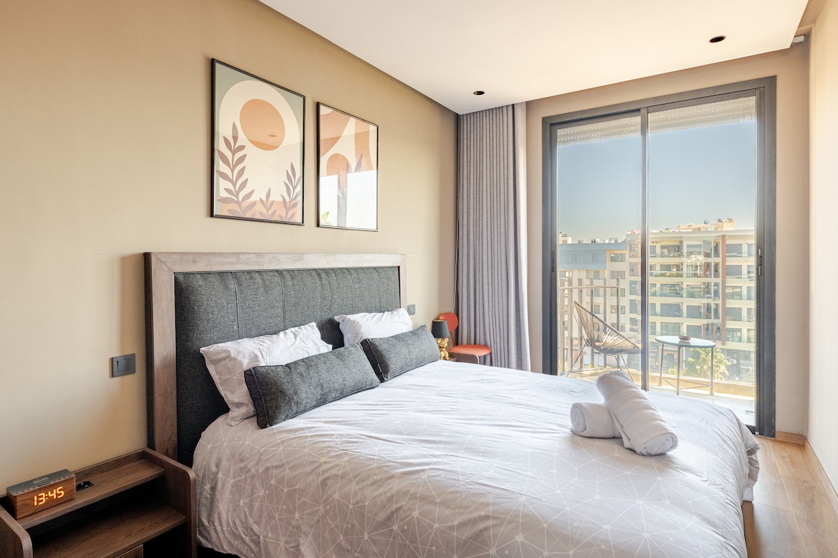 Luxury meets coziness-s sleep like royalty in this dreamy space!