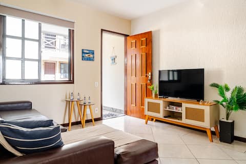 Top Airbnb: 2-story oceanfront house in a gated community em Cabo Frio