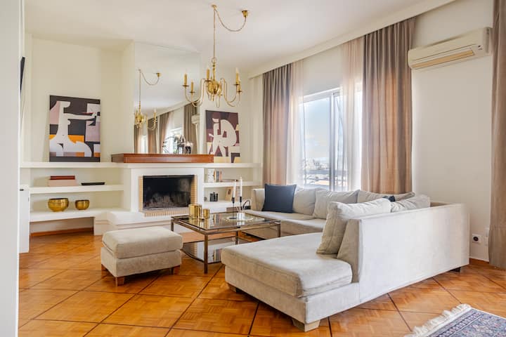 Dodeca Ii-145sqm 3br 2ba Lux Apt Panoramic Views - Greece