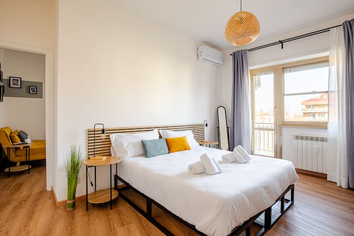 (Basilica S.Paolo)Casa di design vicina alla Metro