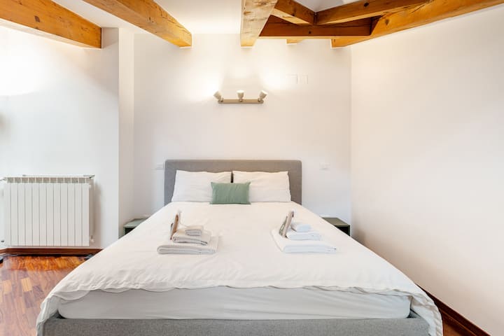 舒适的双人床等待您入住