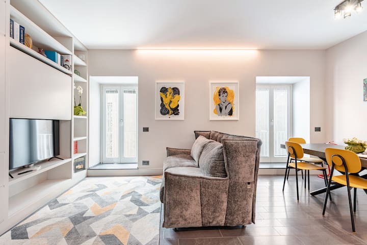 (Roma Centro) Trevi 2 bedr+ balcone- Kasa Trevi